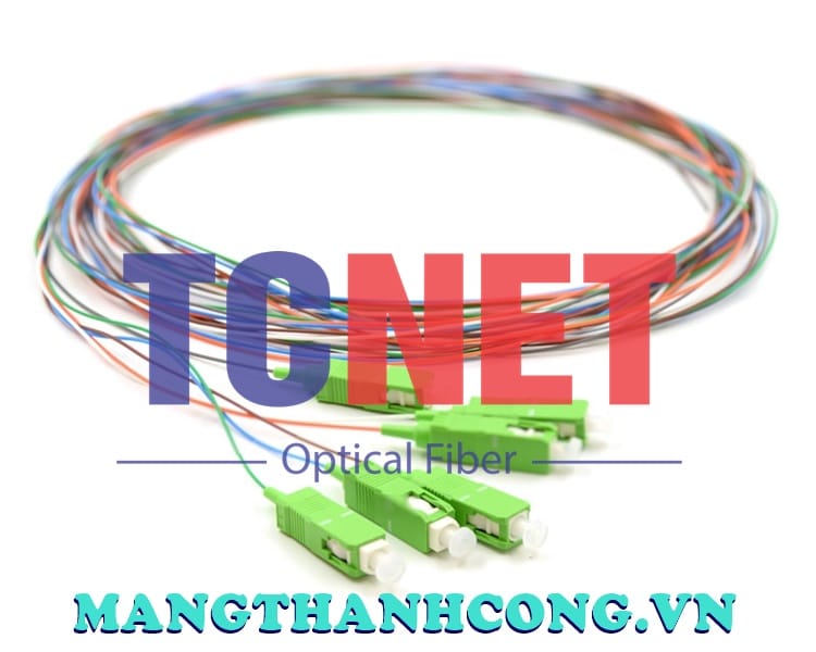 0018713 3m 6 fiber scapc pigtail single mode os2