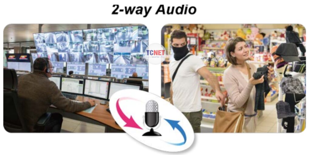 Camera IP PLANET 4MP ICA-4460V 17 Âm thanh hai chiều Camera IP PLANET 4MP ICA-4460V