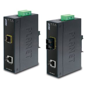 10/100Base-TX to 100Base-FX Industrial Media Converter with Wide Operating Temperature IFT-802T / IFT-802TS15 / IFT-805AT