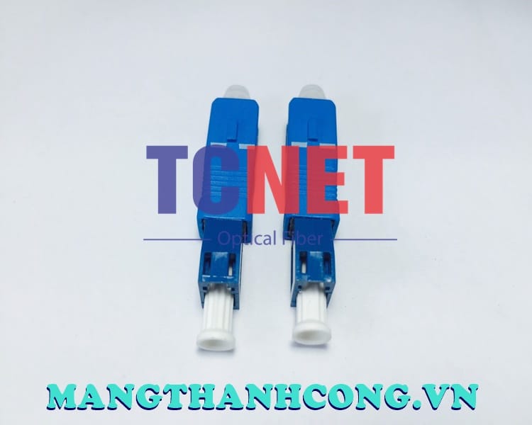 Fibre Optic Internet Cable Lc To Sc Fiber Patch Cable QIANRENON LC/UPC To SC /UPC Hybrid Fibre Simplex Adapter Coupler SM 9/125um LC Male To SC Female Fibre Optic Interface Connector, For Patch