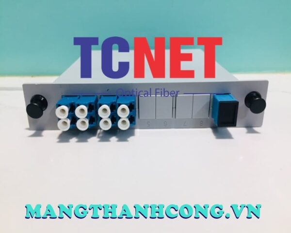 bo chia quang splitter box hop nhua 1×4 scupc ra lcupc duplex 1