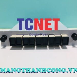 Bộ chia quang Splitter Box hộp nhựa 1×8 SC/PC Multimode ra SC/PC Multimode