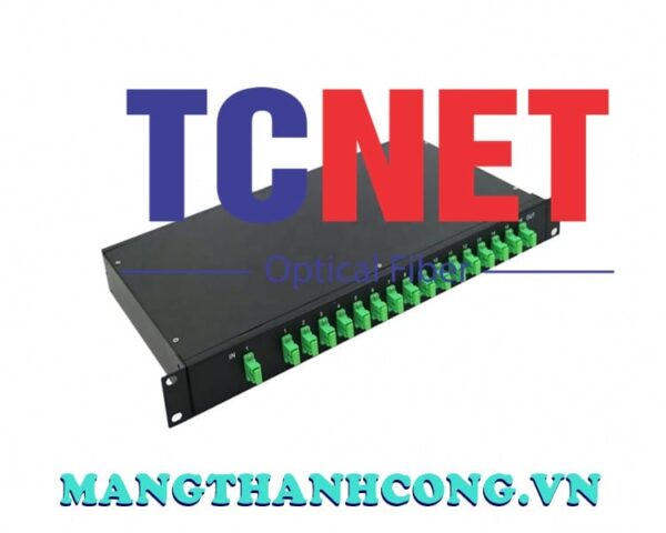 bo chia quang splitter gan rack 1×16 scapc 4