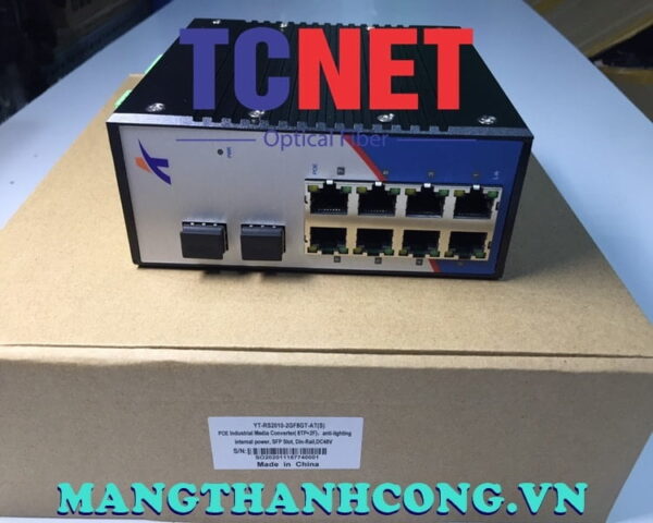 bo chuyen doi cong nghiep wintop yt rs2010 2gf8gt at bo chuyen doi quang dien poe 8 cong 101001000base tx pse 2 cong quang 1000base xsfp gan din nguon dc4675v 3