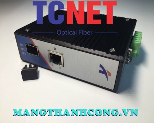 bo chuyen doi cong nghiep wintop yt rs202 1gf1gt bo chuyen doi quang dien 1 cong 101001000base tx 1 cong quang 1000base xsfp gan din nguon dc1875v 8