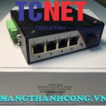 bo chuyen doi cong nghiep wintop yt rs205 1gf4gt bo chuyen doi quang dien 4 cong 101001000base tx 1 cong quang 1000base xsfp gan din nguon dc960v 1