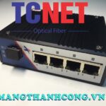 bo chuyen doi cong nghiep wintop yt rs205 1gf4gt bo chuyen doi quang dien 4 cong 101001000base tx 1 cong quang 1000base xsfp gan din nguon dc960v 8