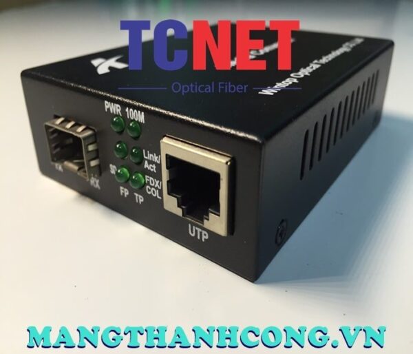bo chuyen doi quang dien wintop yt 8110 sfp bo chuyen doi quang dien 1 cong 10100mbps fast ethernet 1 cong slot sfp quang ma yt 8110 sfp 11