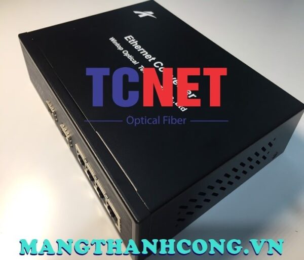 bo chuyen doi quang dien wintop yt 8110g 24 sfp as bo chuyen doi quang dien 4 cong 101001000mbps gigabit ethernet 2 cong slot sfp quang ma yt 8110g 24 sfp as 10
