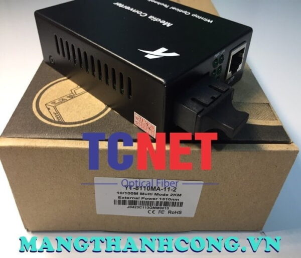 bo chuyen doi quang dien wintop yt 8110ma 11 2 bo chuyen doi quang dien 1 cong 10100mbps fast ethernet 2 soi quang 1