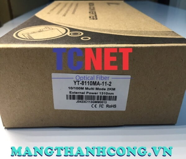 bo chuyen doi quang dien wintop yt 8110ma 11 2 bo chuyen doi quang dien 1 cong 10100mbps fast ethernet 2 soi quang