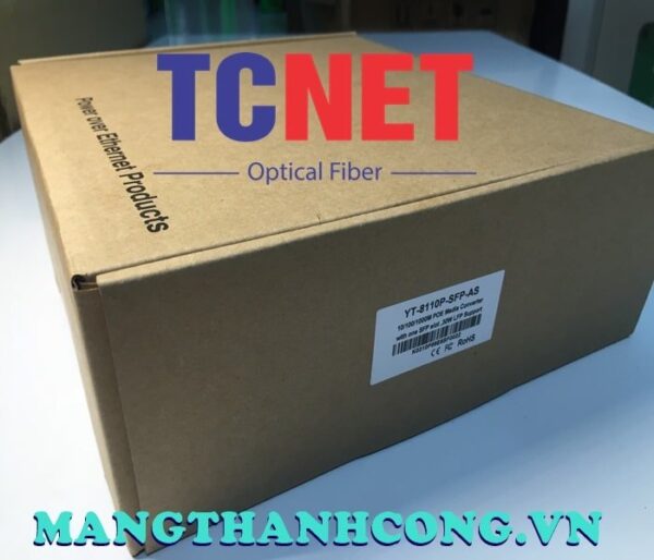 bo chuyen doi quang dien wintop yt 8110p sfp as bo chuyen doi quang dien 1 cong 101001000mbps gigabit ethernet poe 1 cong slot sfp quang ma yt 8110p sfp as 5
