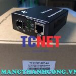 bo chuyen doi quang dien wintop yt 8110p sfp as bo chuyen doi quang dien 1 cong 101001000mbps gigabit ethernet poe 1 cong slot sfp quang ma yt 8110p sfp as 8