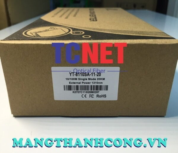 bo chuyen doi quang dien wintop yt 8110sa 11 20 bo chuyen doi quang dien 1 cong 10100mbps fast ethernet 2 soi quang 3