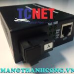 bo chuyen doi quang dien wintop yt 8110sb 11 100a bo chuyen doi quang dien 1 cong 10100mbps fast ethernet 1 soi quang chuan a 10