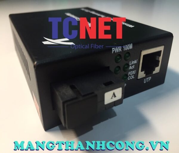 bo chuyen doi quang dien wintop yt 8110sb 11 100a bo chuyen doi quang dien 1 cong 10100mbps fast ethernet 1 soi quang chuan a 10