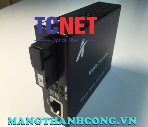 bo chuyen doi quang dien wintop yt 8110sb 11 100a bo chuyen doi quang dien 1 cong 10100mbps fast ethernet 1 soi quang chuan a 6