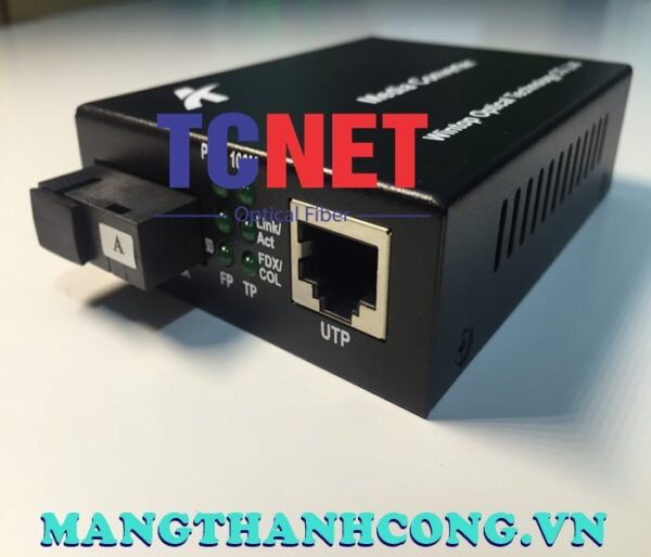 bo chuyen doi quang dien wintop yt 8110sb 11 100a bo chuyen doi quang dien 1 cong 10100mbps fast ethernet 1 soi quang chuan a 8