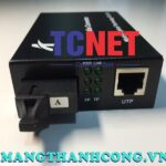 bo chuyen doi quang dien wintop yt 8110sb 11 20a bo chuyen doi quang dien 1 cong 10100mbps fast ethernet 1 soi quang chuan a 5