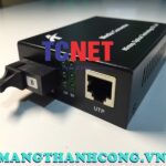 bo chuyen doi quang dien wintop yt 8110sb 11 20b bo chuyen doi quang dien 1 cong 10100mbps fast ethernet 1 soi quang chuan b 10