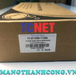 bo chuyen doi quang dien wintop yt 8110sb 11 60a bo chuyen doi quang dien 1 cong 10100mbps fast ethernet 1 soi quang chuan a