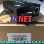 bo chuyen doi quang dien wintop yt 8110sb 11 60a bo chuyen doi quang dien 1 cong 10100mbps fast ethernet 1 soi quang chuan a 3
