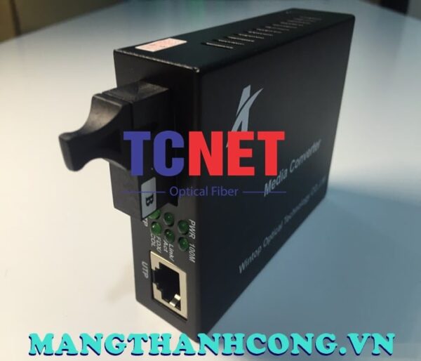 bo chuyen doi quang dien wintop yt 8110sb 11 60b bo chuyen doi quang dien 1 cong 10100mbps fast ethernet 1 soi quang chuan b 6