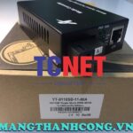 bo chuyen doi quang dien wintop yt 8110sb 11 80a bo chuyen doi quang dien 1 cong 10100mbps fast ethernet 1 soi quang chuan a 5