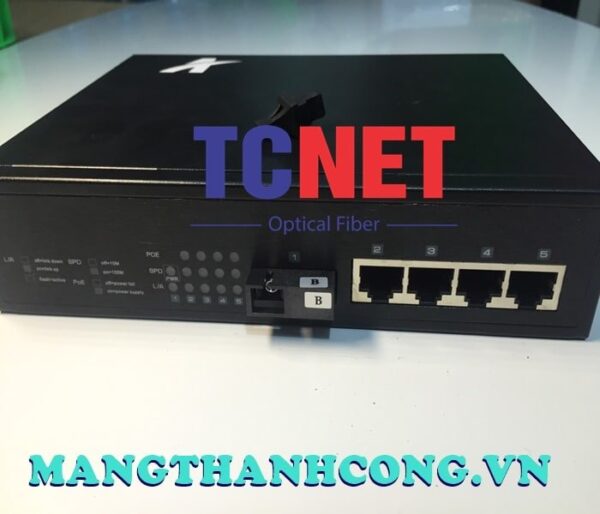 bo chuyen doi quang dien wintop yt 8110sb 14 20b bo chuyen doi quang dien 4 cong 10100mbps fast ethernet 1 soi quang chuan b 3