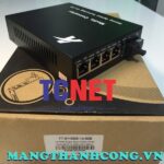 bo chuyen doi quang dien wintop yt 8110sb 14 80b bo chuyen doi quang dien 4 cong 10100mbps fast ethernet 1 soi quang chuan b 1