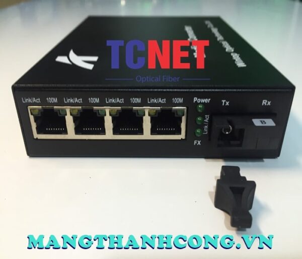 bo chuyen doi quang dien wintop yt 8110sb 14 80b bo chuyen doi quang dien 4 cong 10100mbps fast ethernet 1 soi quang chuan b 3