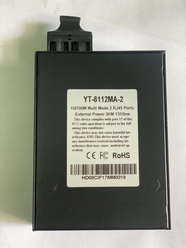 bo chuyen doi quang dien wintop yt 8112ma 2 bo chuyen doi quang dien 2 cong 10100mbps fast ethernet 2 soi quang