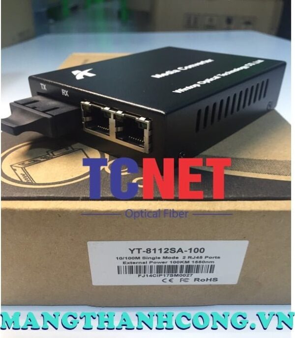 bo chuyen doi quang dien wintop yt 8112sa 100 bo chuyen doi quang dien 2 cong 10100mbps fast ethernet 2 soi quang 5