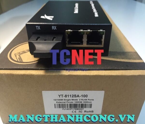 bo chuyen doi quang dien wintop yt 8112sa 100 bo chuyen doi quang dien 2 cong 10100mbps fast ethernet 2 soi quang 6