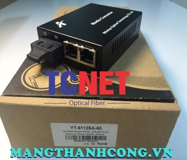 bo chuyen doi quang dien wintop yt 8112sa 60 bo chuyen doi quang dien 2 cong 10100mbps fast ethernet 2 soi quang 4