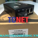 bo chuyen doi quang dien wintop yt 8112sb 20b bo chuyen doi quang dien 2 cong 10100mbps fast ethernet 1 soi quang chuan b 5