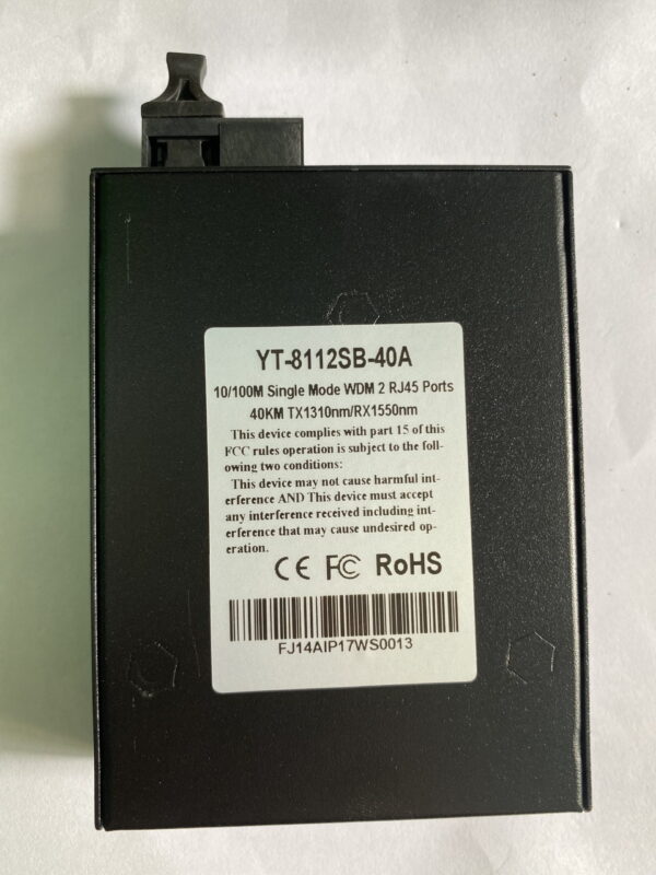 bo chuyen doi quang dien wintop yt 8112sb 40a bo chuyen doi quang dien 2 cong 10100mbps fast ethernet 1 soi quang chuan a