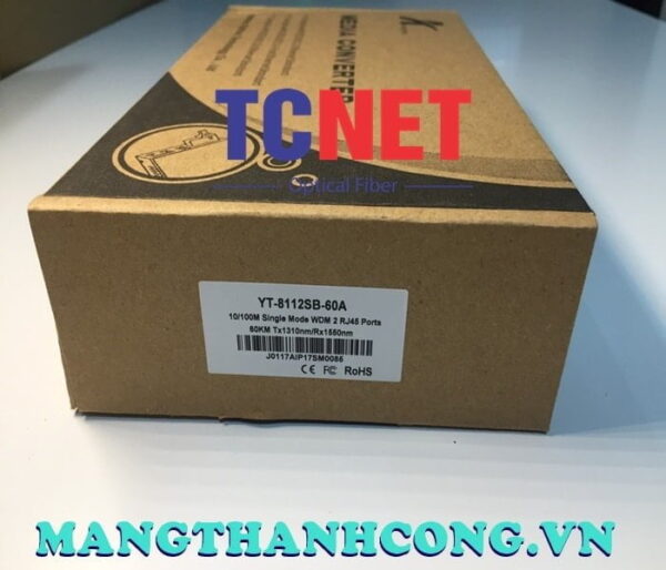 bo chuyen doi quang dien wintop yt 8112sb 60a bo chuyen doi quang dien 2 cong 10100mbps fast ethernet 1 soi quang chuan a 2