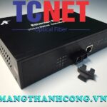 bo chuyen doi switch wintop yt mc102 1f1e at bo chuyen doi switch quang dien poe 1×10100base tx p.s.e.ports and 1×10100base fx port single mode 20km sc 65watt 4