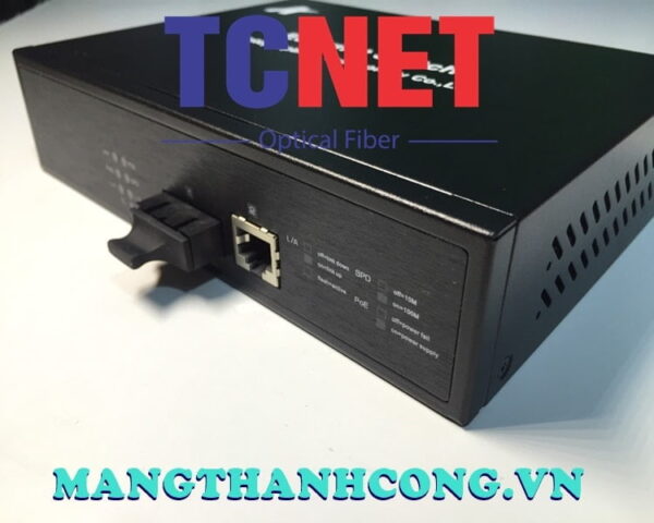 bo chuyen doi switch wintop yt mc102 1f1e at bo chuyen doi switch quang dien poe 1×10100base tx p.s.e.ports and 1×10100base fx port single mode 20km sc 65watt 9