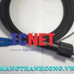 Dây nhảy quang ngoài trời Outdoor Luồn Ống Duplex SC/UPC LC/UPC