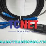 Dây nhảy quang ngoài trời Outdoor Luồn Ống Duplex SC/UPC LC/UPC