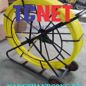 Ghi kéo cáp ngầm đường kính 11mm chiều dài 100 mét có bánh xe .