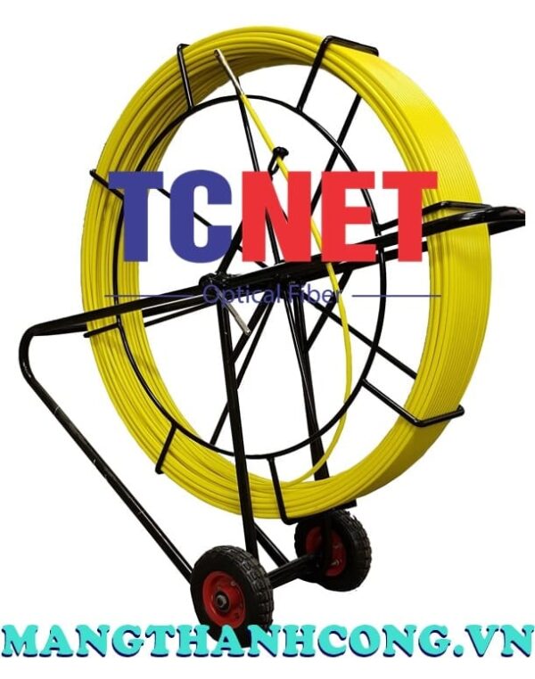 ghi keo cap ngam duong kinh 8mm chieu dai 100 met co banh xe 4