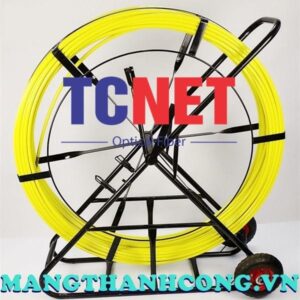 Ghi kéo cáp ngầm đường kính 11mm chiều dài 200 mét có bánh xe .