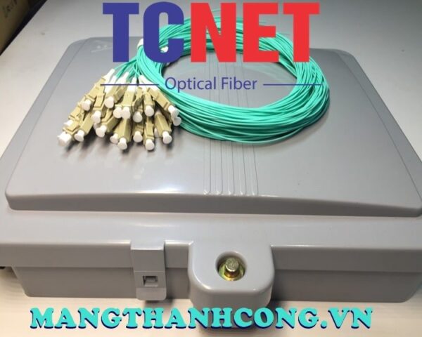 hop phoi quang 12fo ftth lc duplex om3 nhua ngoai troi