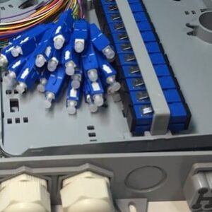 Hộp phối quang 12FO FTTH SC/UPC SM 12 màu nhựa ngoài trời