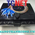 hop phoi quang 16fo ftth scupc 12 mau sm mau den nhua ngoai troi