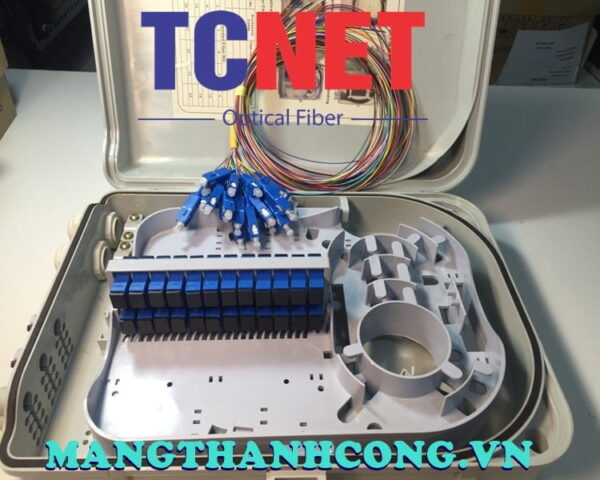 hop phoi quang 24fo ftth scupc 12 mau sm trang kem nhua ngoai troi