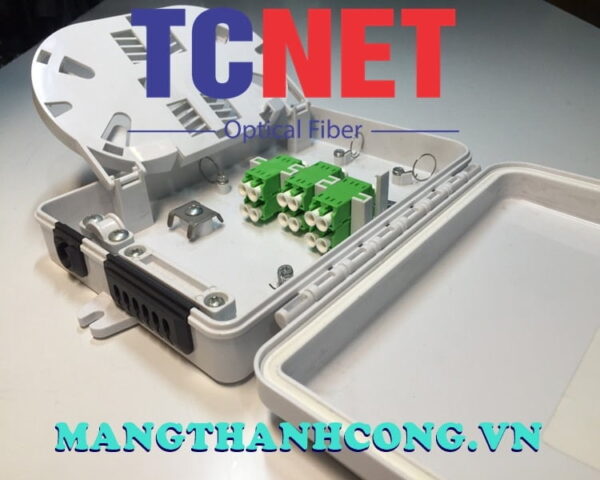 hop phoi quang 4fo ftth lcapc sm duplex trang kem nhua ngoai troi 6